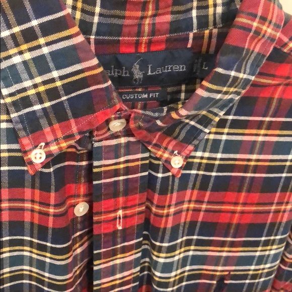Long sleeve polo button down - Picture 2 of 2